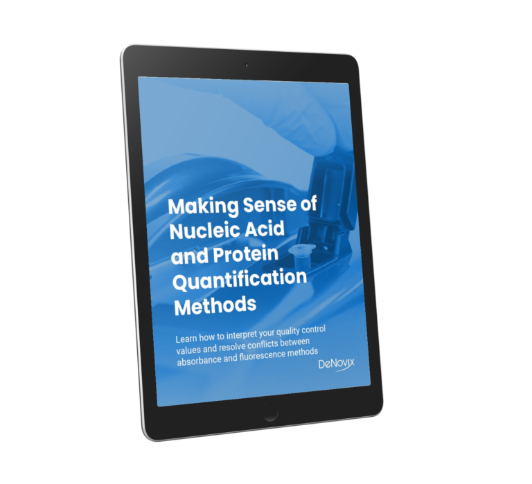 Home 1 nucleic acid and protein quantification ebook front cover